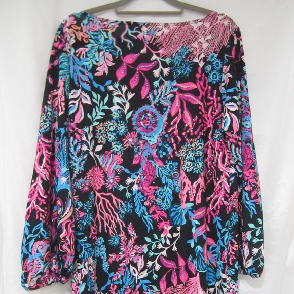 Lilly Pulitzer S Shae Knee Length Dress Belted - Picture 7 of 9